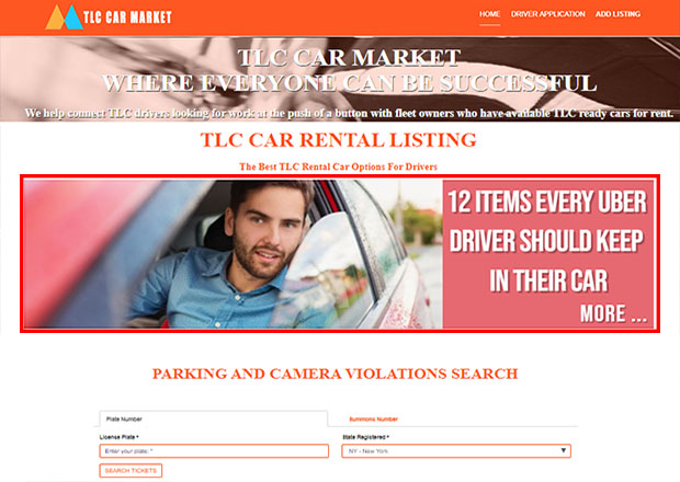 TLC Car Market - Advertise