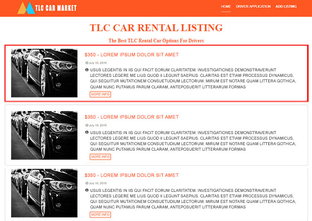 TLC Car Market - Always on top TLC Car Market - Always on top