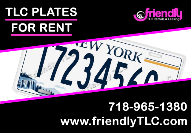 TLC Car Market - 15% DISCOUNT ON TLC PLATES RENTAL!