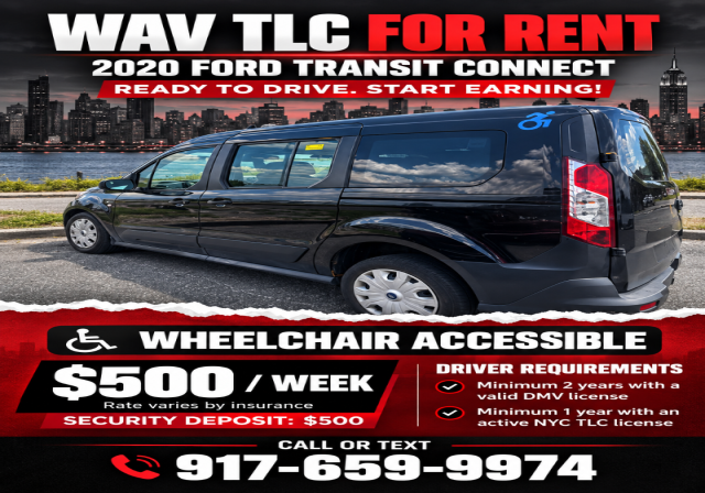 TLC Car Market - 2020 Ford connectTlc car for rent